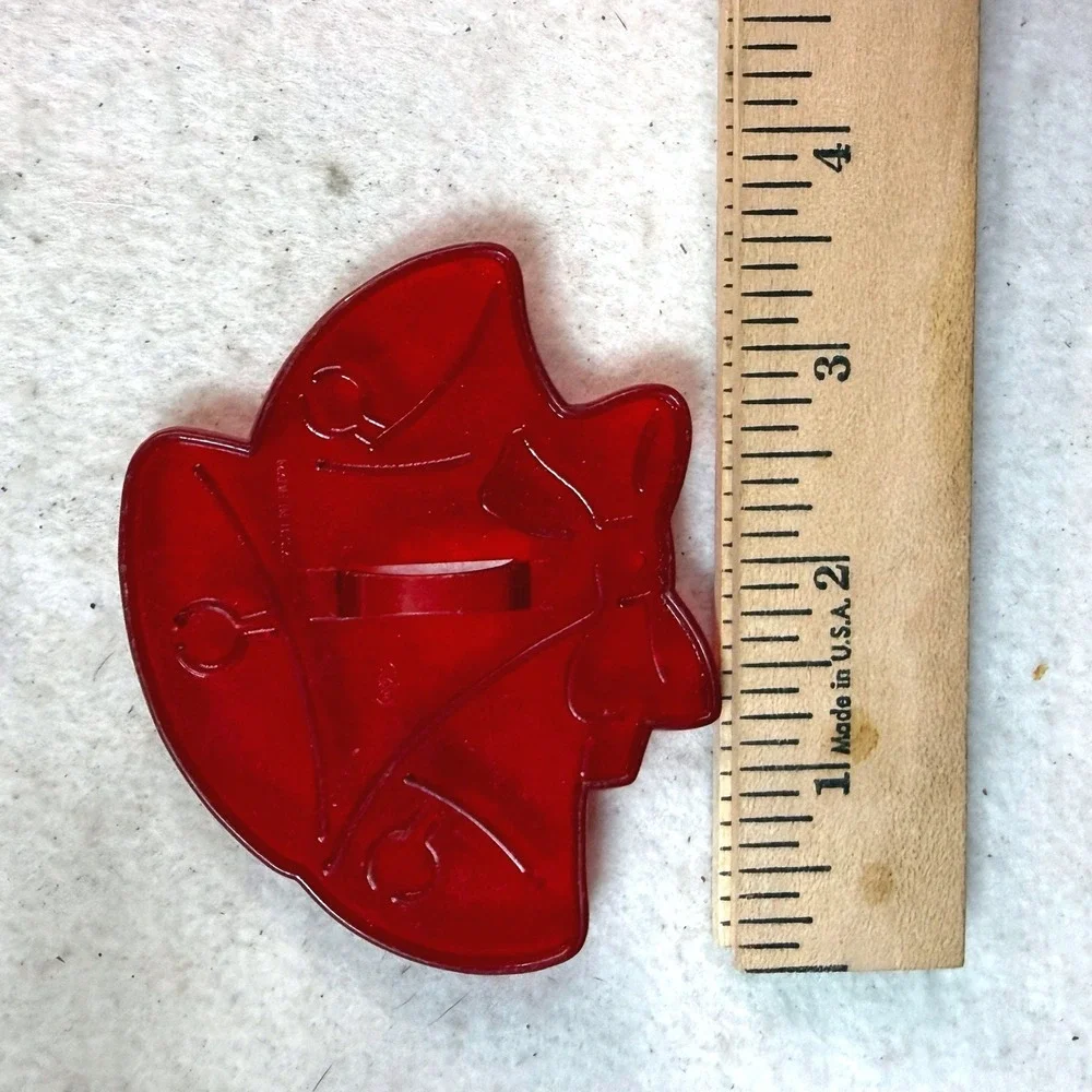 Vintage Hallmark Christmas Cookie Cutters Angel Bell USA Retro Holiday Baking
